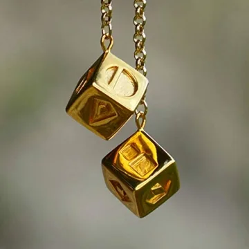 Han Solo Lucky Dice Jewelry for Collectors and Cosplay