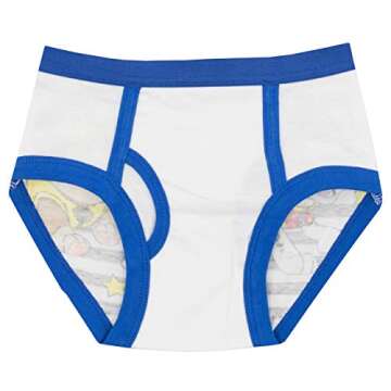 Paw Patrol Boys' Chase Marshall and Rubble Underwear Pack of 5 Size 2T Multicolored