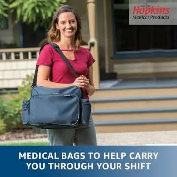 Mini Home Health Shoulder Bag for Clinicians 600D