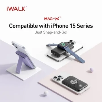 iWALK 6000mAh MagSafe Charger for iPhone 15-12 Series