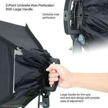LINCO 2000 Watt Photo Studio Lighting Kit for Pro Results