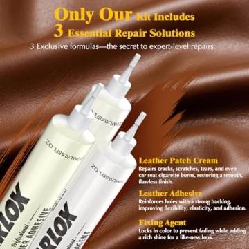 Professional Leather Repair Kit for All Your Leather Needs