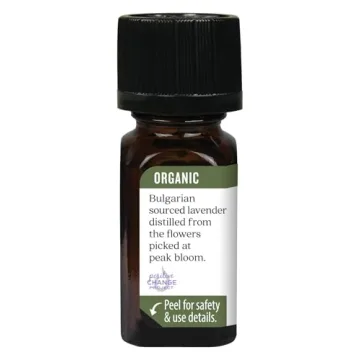 Aura Cacia Organic Lavender Essential Oil 0.25 fl. oz