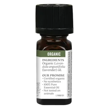 Aura Cacia Organic Lavender Essential Oil 0.25 fl. oz