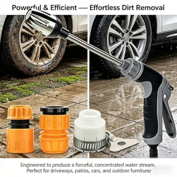 Hose Hawk Pressure Washer - High-Efficiency Garden Cleaning Tool