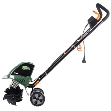 Scotts Electric Tiller, 8.5-Amp Power for Easy Gardening