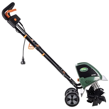 Scotts Electric Tiller, 8.5-Amp Power for Easy Gardening