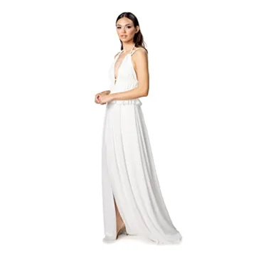 Elegant Athena Fit and Flare Maxi Dress for Special Occasions