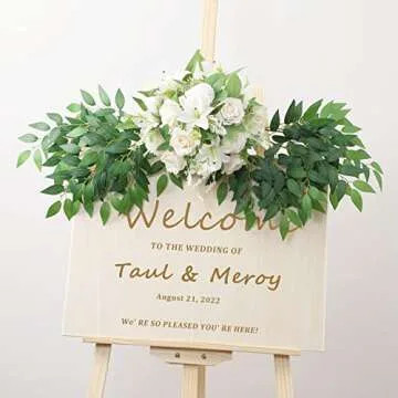 SHUOTAO 5pcs Italian Ruscus Greenery Stems, 29.5" Tall Spring Artificial DIY Faux Floral Shrub Bushes Silk Green Leaf for Wedding Arch Bouquet Table Centerpieces and Home Decor