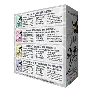 Tiki Cat Born Carnivore Broths Variety Pack, Meaty Bites, Hydration and Flavor Supplement Wet Cat Fo...
