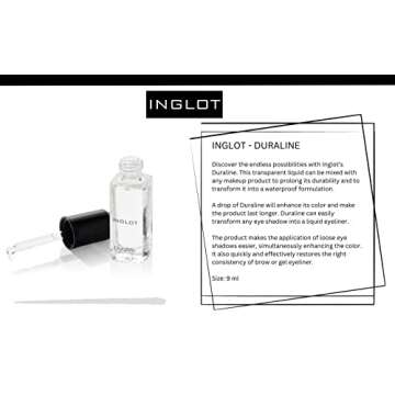 The Beauty Box INGLOT Bundle - Duraline, AMC Eyeliner Gel 77 and AMC Eyeliner Gel 90 (3-Piece)