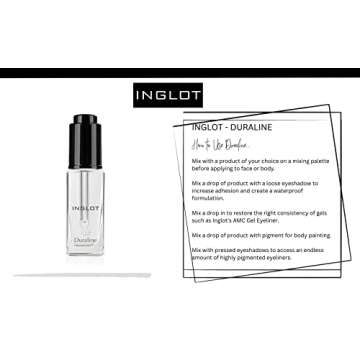 The Beauty Box INGLOT Bundle - Duraline, AMC Eyeliner Gel 77 and AMC Eyeliner Gel 90 (3-Piece)