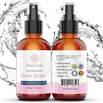 100% Pure & Natural Moroccan Rose Water Hydrating Spray