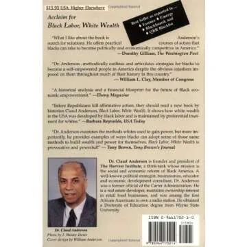 Black Labor, White Wealth: A Powerful Insight on Economic Justice by Dr. Claud Anderson