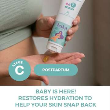 Leska Maternity Post-Pregnancy Gel | STAGE C: RESTORE All-Over Toning Gel (Postpartum) | Part of a C...