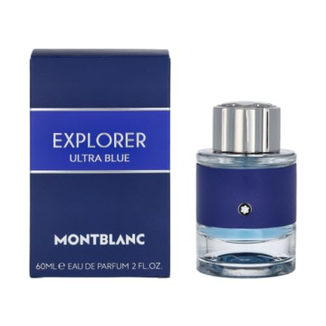 MONTBLANC Explorer Ultra Blue Eau de Parfum - Long Lasting Fragrance with notes of Lemon, Violet Lea...