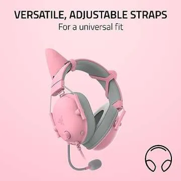 Razer Kitty Ears V2 - Stylish Clip-On Ears for Headsets