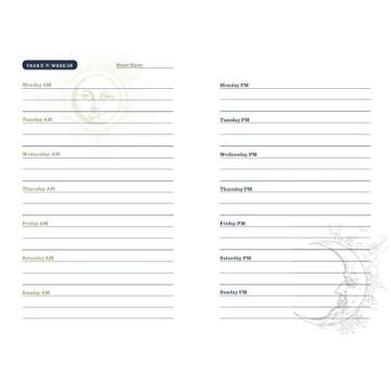 The Sun & Moon Journal: A Three-Year Chronicle for Morning Thoughts & Evening Reflections (Volume 8) (Gilded, Guided Journals)