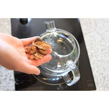 Non-Pesticide Dried Jerusalem Artichoke, 무농약 말린 돼지감자 300g (10.6oz), No Agricultural Chemicals, from South Korea 100%