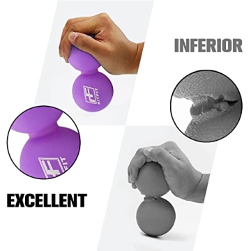 RitFit Peanut Massage Lacrosse Ball for Pain Relief