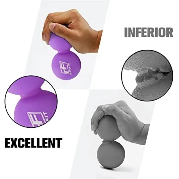 RitFit Peanut Massage Lacrosse Ball for Pain Relief