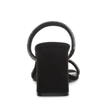 Steve Madden Lilah Heeled Sandals Women's Black Size 9