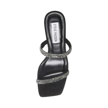 Steve Madden Lilah Heeled Sandals Women's Black Size 9