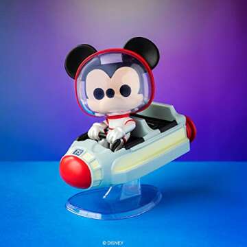 Funko POP Ride Super Deluxe Disney: Walt Disney World 50th - Mickey at The Space Mountain Attraction...