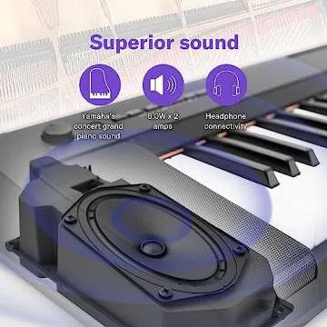 Yamaha 76-Key Piaggero Digital Piano, Affordable & Portable