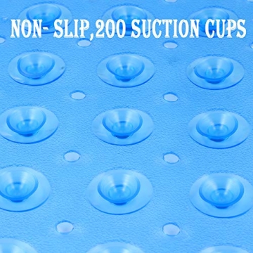 YINENN Bath Mat Non-Slip, Extra Large, Machine Washable