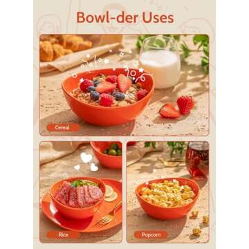 Stylish and Durable Sweese Bowls Set of 6 for Every Meal