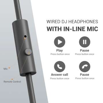 OneOdio Hi-Res Studio Monitor Headphones for Music Lovers