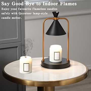 Dimmable Candle Warmer Lamp with Timer Safe Home Decor