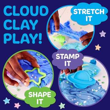 Creativity for Kids Sensory Pack: Outer Space - Toddler Activities and Sensory Bin Filler, Space Toys and Gifts for Kids, Sensory Toys for Toddlers 3-4+