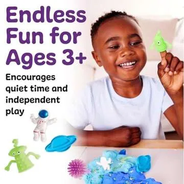 Creativity for Kids Sensory Pack: Outer Space - Toddler Activities and Sensory Bin Filler, Space Toys and Gifts for Kids, Sensory Toys for Toddlers 3-4+