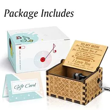 Charming Hand Crank Music Box - You Are My Sunshine Gift