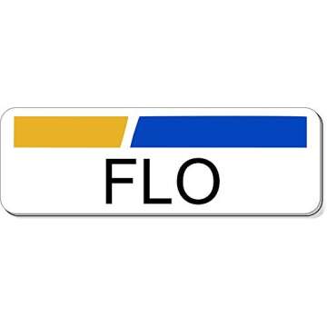Flo Halloween Costume Name Tag - Funny Halloween Costume