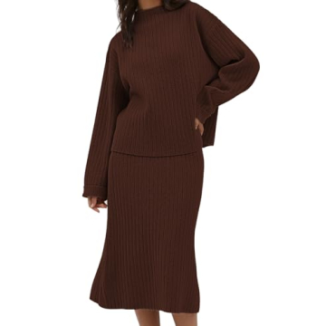 CHYRII Women's Cozy Sweater Skirt Outfits - Winter Fashion Essential