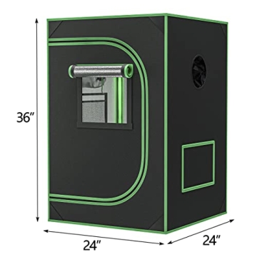 JupiterForce Grow Tent Indoor Gardening Kit - Reflective & Durable