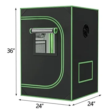 JupiterForce Grow Tent Indoor Gardening Kit - Reflective & Durable