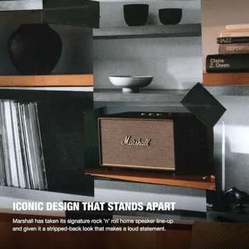 Marshall Stanmore III Bluetooth Wireless Speaker,Black