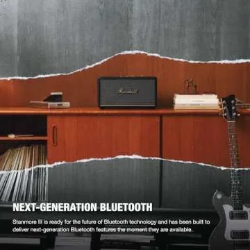 Marshall Stanmore III Bluetooth Wireless Speaker,Black