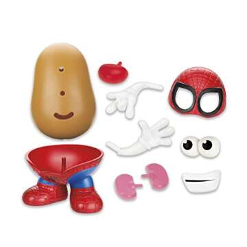 Mr. Potato Head Marvel Spider-Spud, Spider-Man Toys for 3 Year Old Boys and Girls and Up, Kids Toys, Includes 10 Parts and Pieces (Amazon Exclusive)
