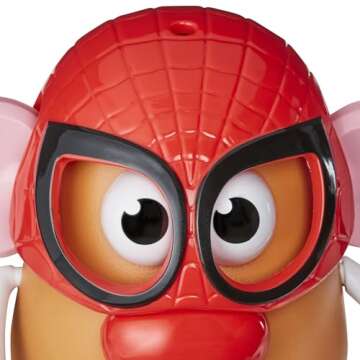 Mr. Potato Head Marvel Spider-Spud, Spider-Man Toys for 3 Year Old Boys and Girls and Up, Kids Toys, Includes 10 Parts and Pieces (Amazon Exclusive)