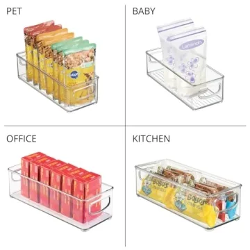 Versatile Stackable Food Storage Bin for Kitchen Organization