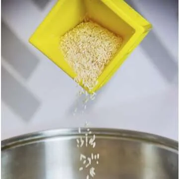 KITCHEN CUBE ORIGINAL | All-in-One Measuring Cube | Premium Measuring Device | 19+ Measurements For Cooking and Baking | Excellent Gift! | Improve Organization and Reduce Clutter