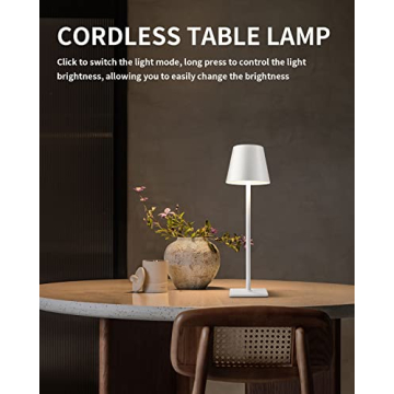 KDG Cordless Table Lamp Set - Stylish Portable Lighting