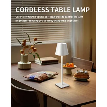 KDG Cordless Table Lamp Set - Stylish Portable Lighting