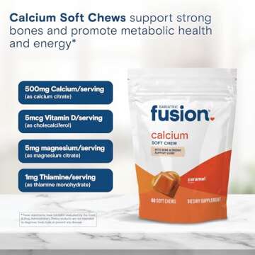 Bariatric Fusion Calcium Chews - 500mg Calcium Citrate