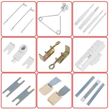 Zerodis Plastic Knitting Machine for Easy Crafting